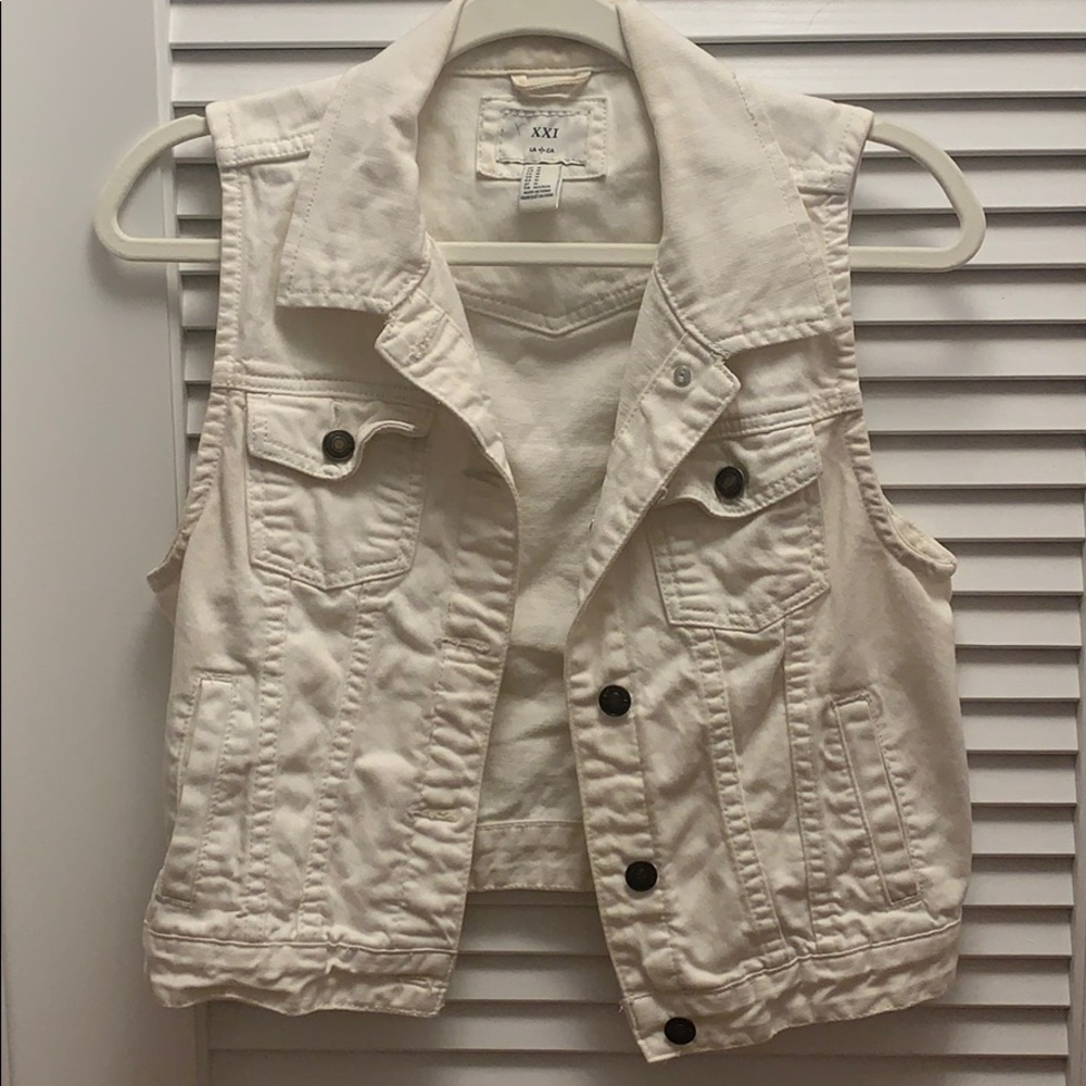 Denim vest